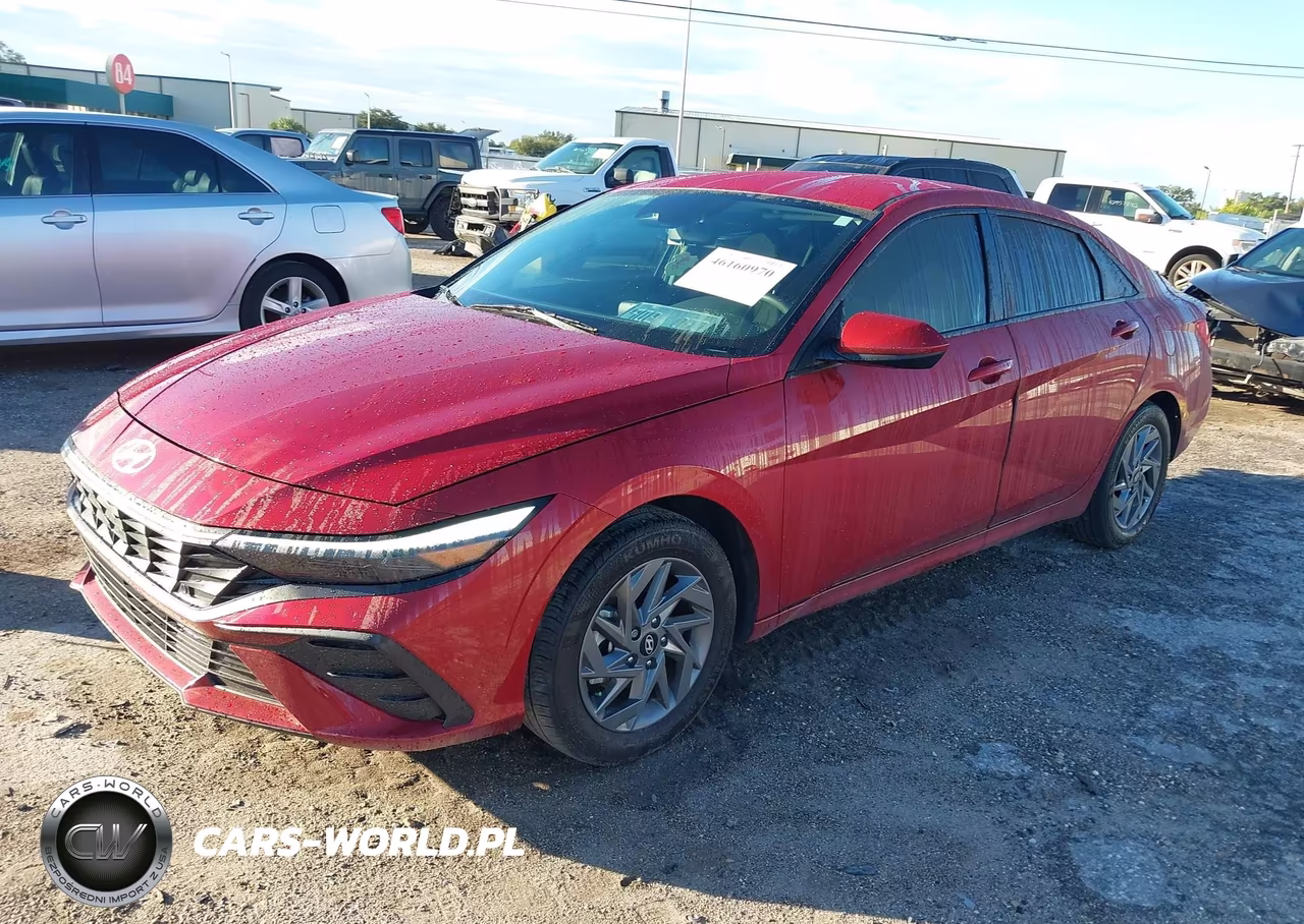 2024 Hyundai Elantra Sel VIN:KMHLM4DG6RU757664 - 2