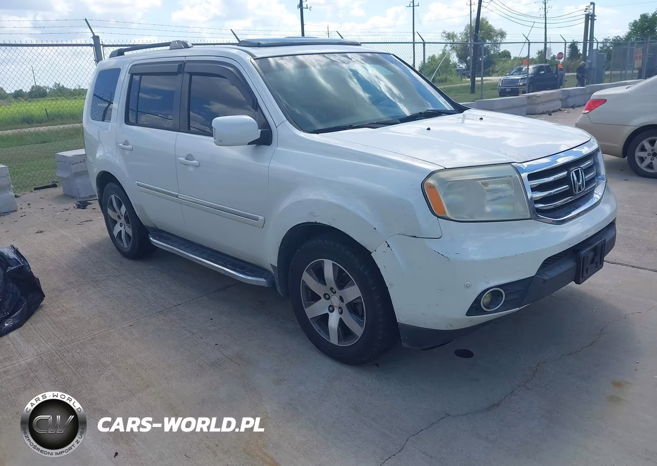 2014 Honda Pilot Touring VIN:5FNYF3H99EB018611 - 1