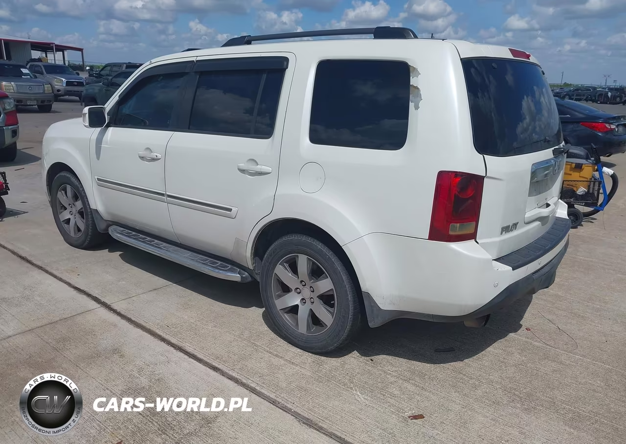 2014 Honda Pilot Touring VIN:5FNYF3H99EB018611 - 3