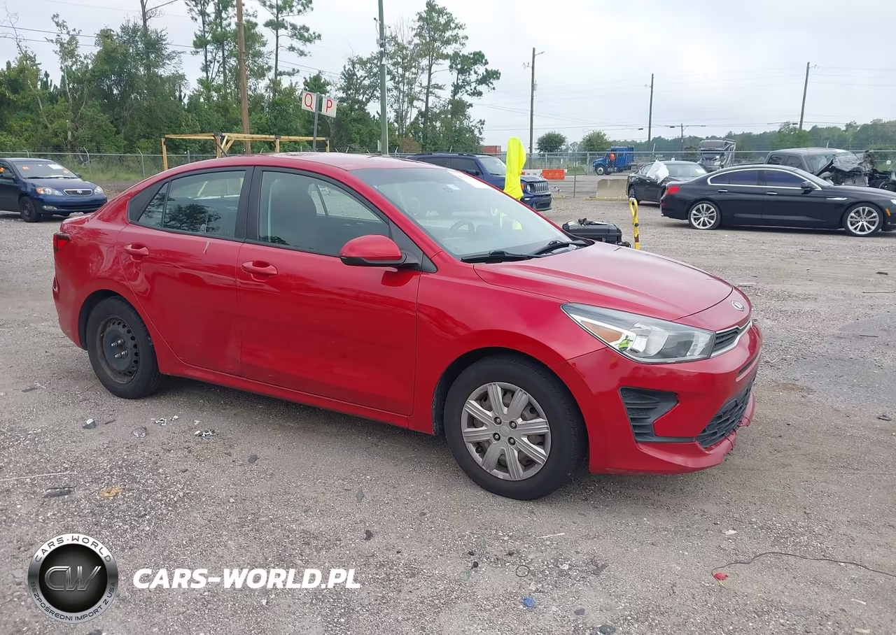2021 Kia Rio S VIN:3KPA24AD4ME395210 - 1