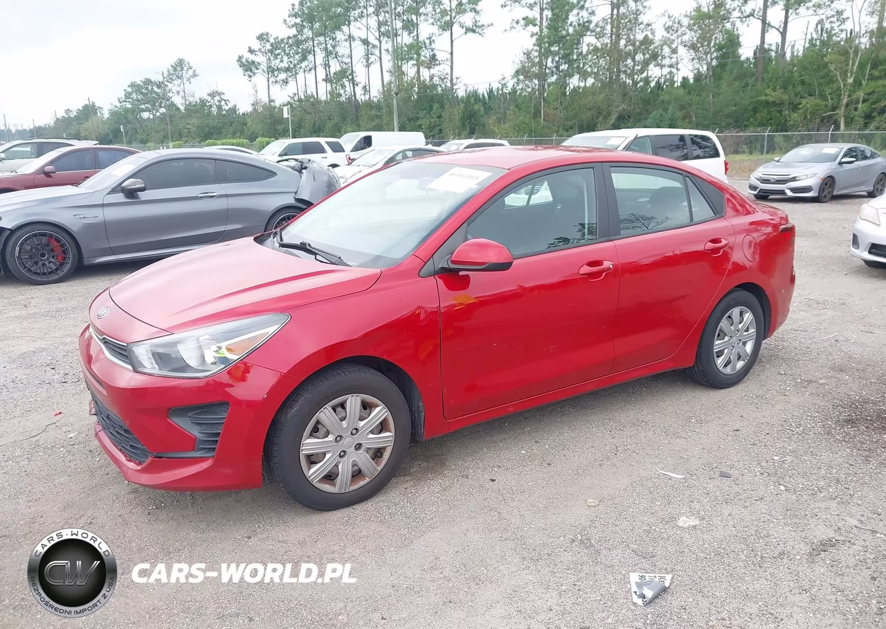 2021 Kia Rio S VIN:3KPA24AD4ME395210 - 2