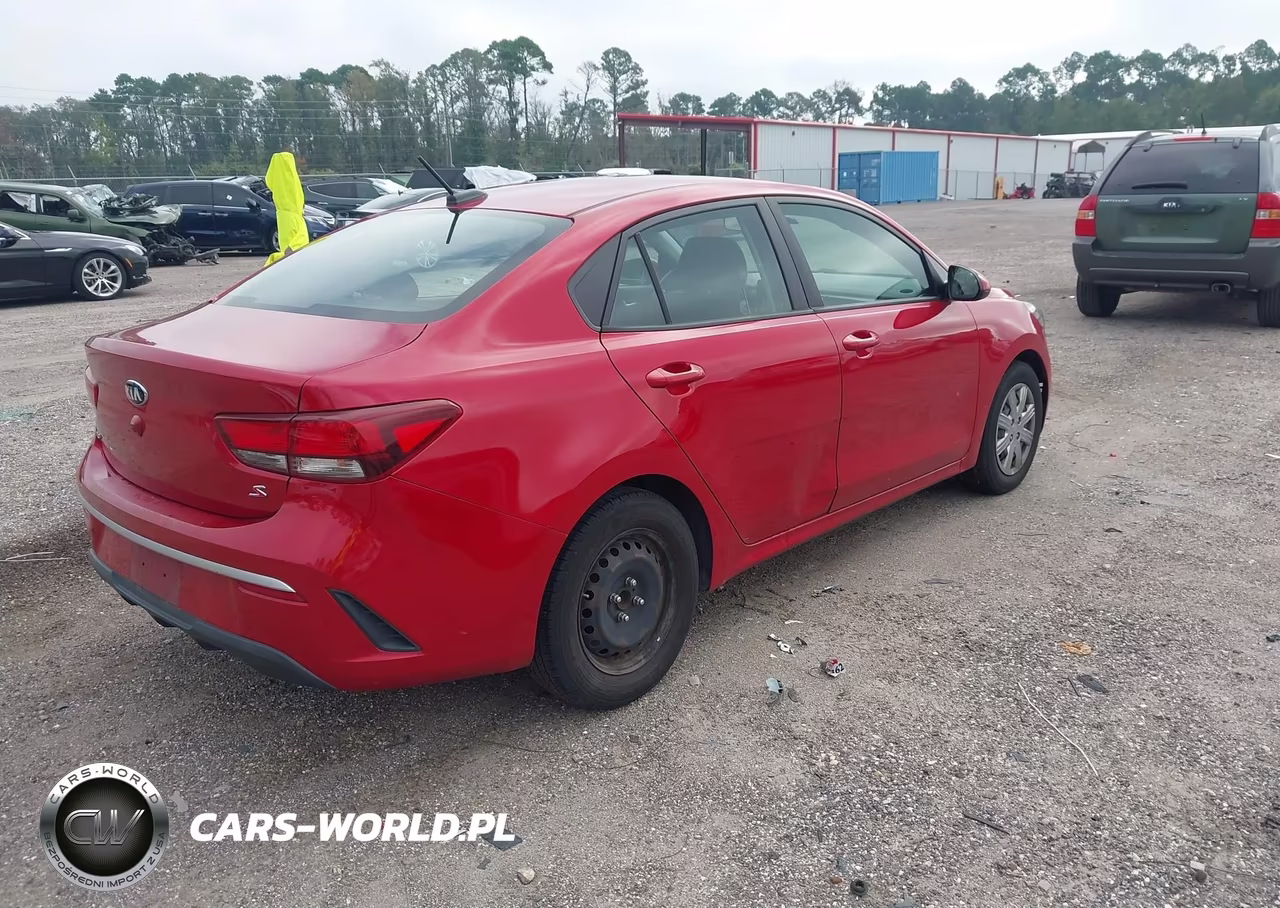 2021 Kia Rio S VIN:3KPA24AD4ME395210 - 4