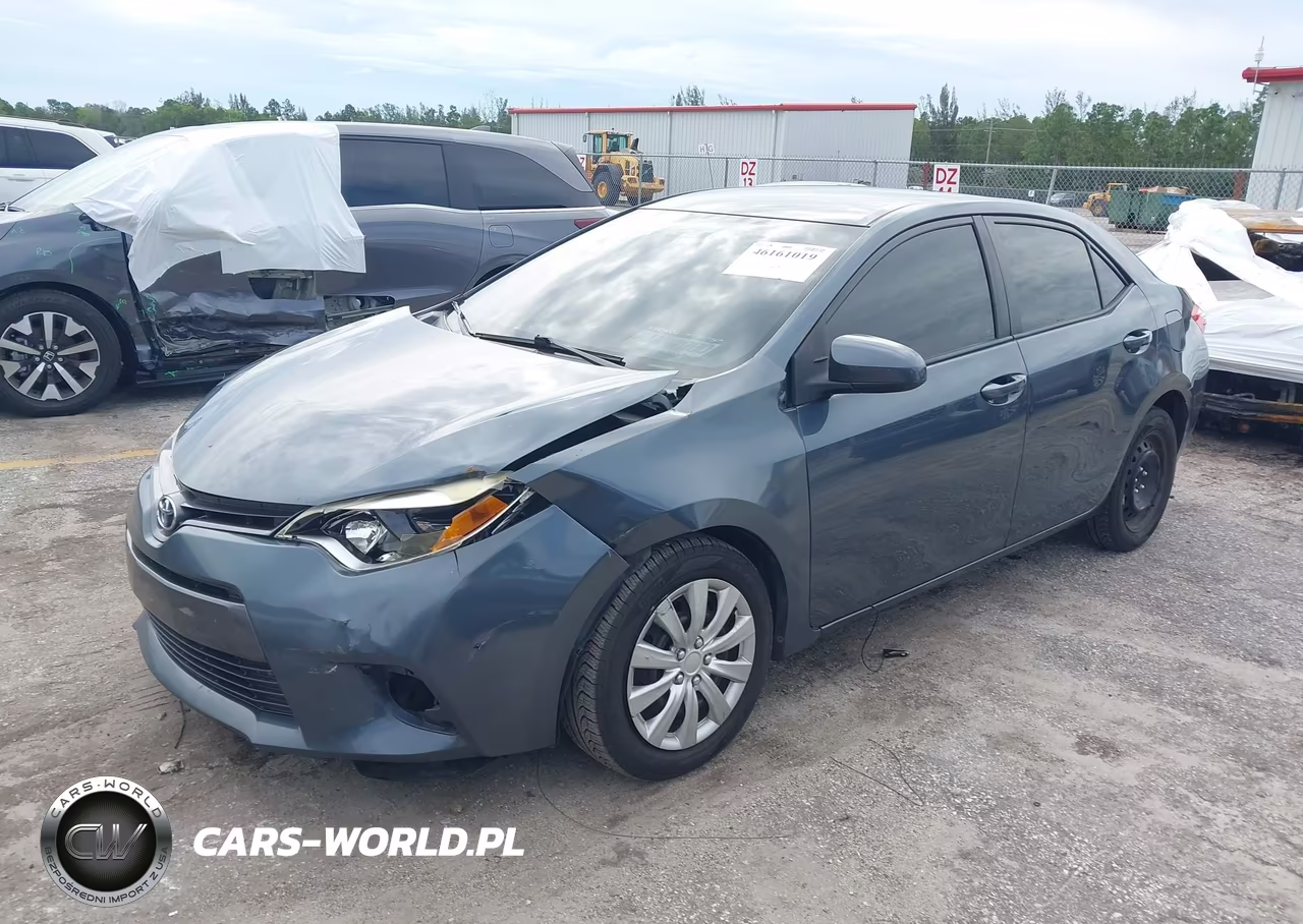 2015 Toyota Corolla Le VIN:2T1BURHEXFC389665 - 2