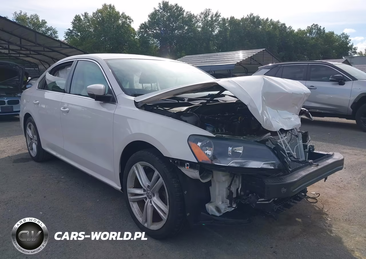 2015 Volkswagen Passat 2.0L Tdi Se VIN:1VWBV7A34FC014824 - 1