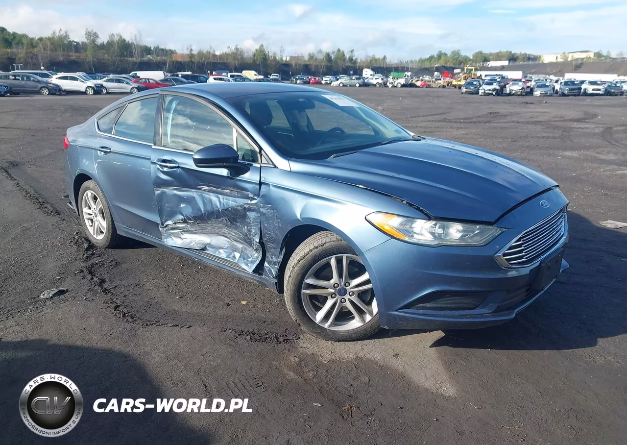 2018 Ford Fusion Se VIN:3FA6P0H71JR226725 - 1
