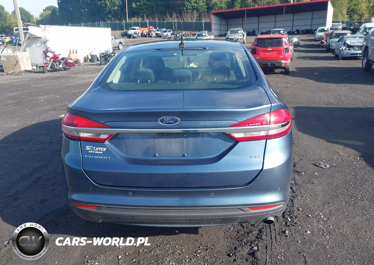 2018 Ford Fusion Se VIN:3FA6P0H71JR226725 - 16