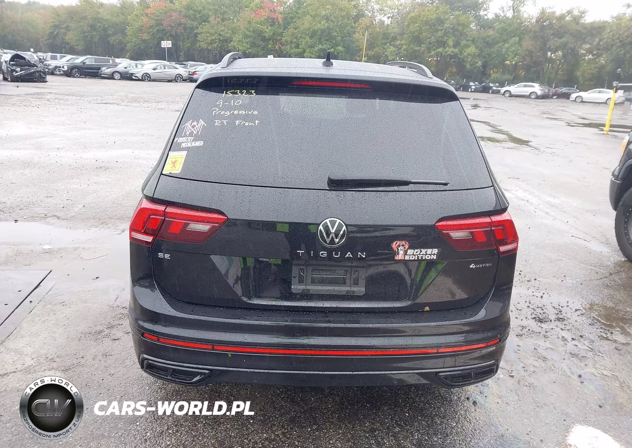 2024 Volkswagen Tiguan 2.0T Se R-Line Black VIN:3VV8B7AX5RM225026 - 17