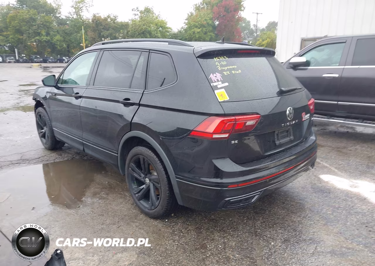2024 Volkswagen Tiguan 2.0T Se R-Line Black VIN:3VV8B7AX5RM225026 - 3