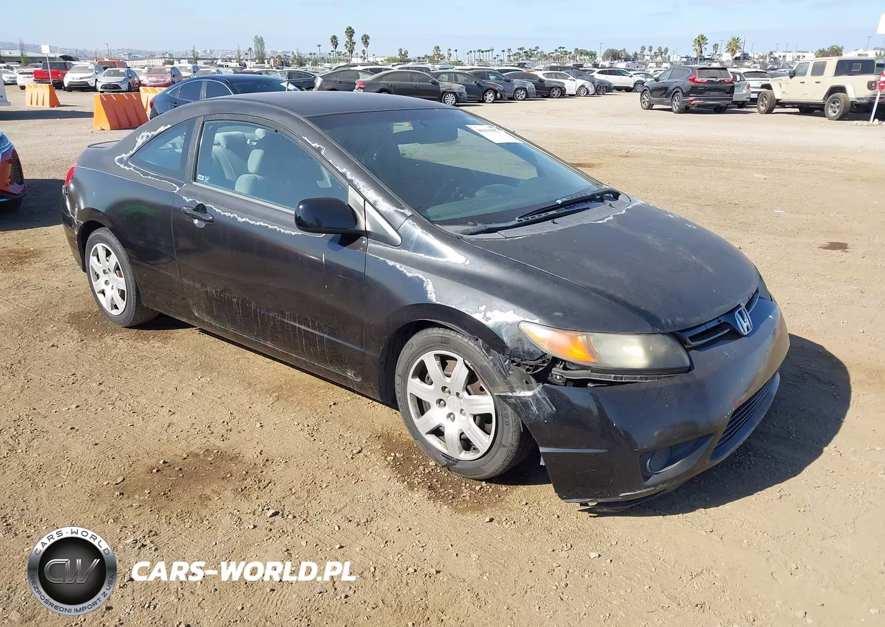 2008 Honda Civic Lx VIN:2HGFG12638H524233 - 1