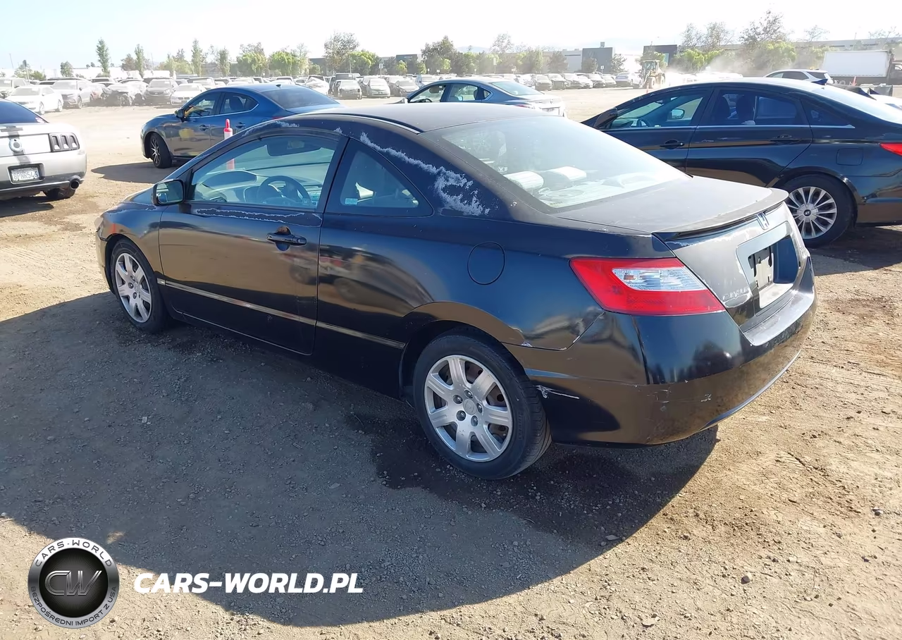 2008 Honda Civic Lx VIN:2HGFG12638H524233 - 3