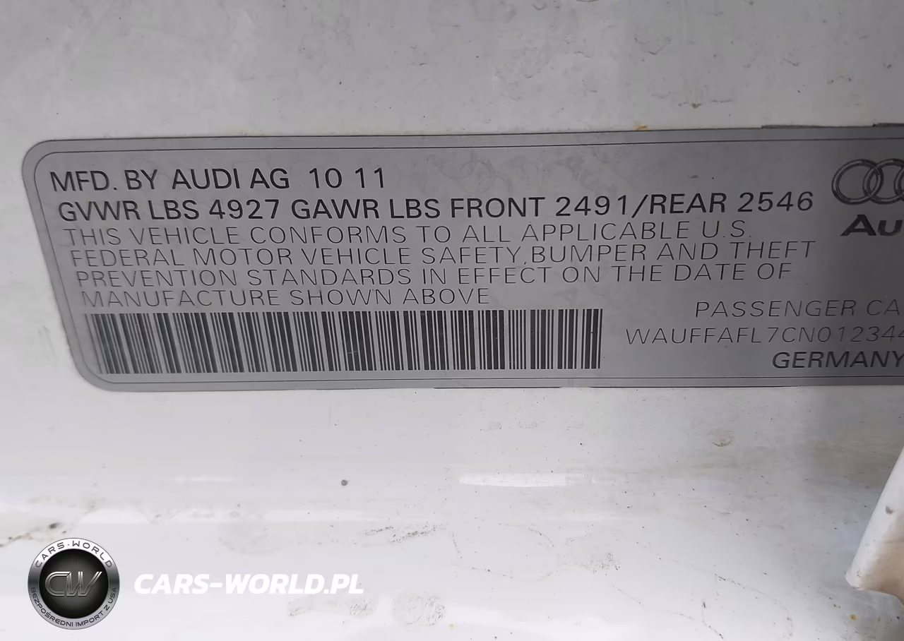 2012 Audi A4 2.0T Premium VIN:WAUFFAFL7CN012344 - 9