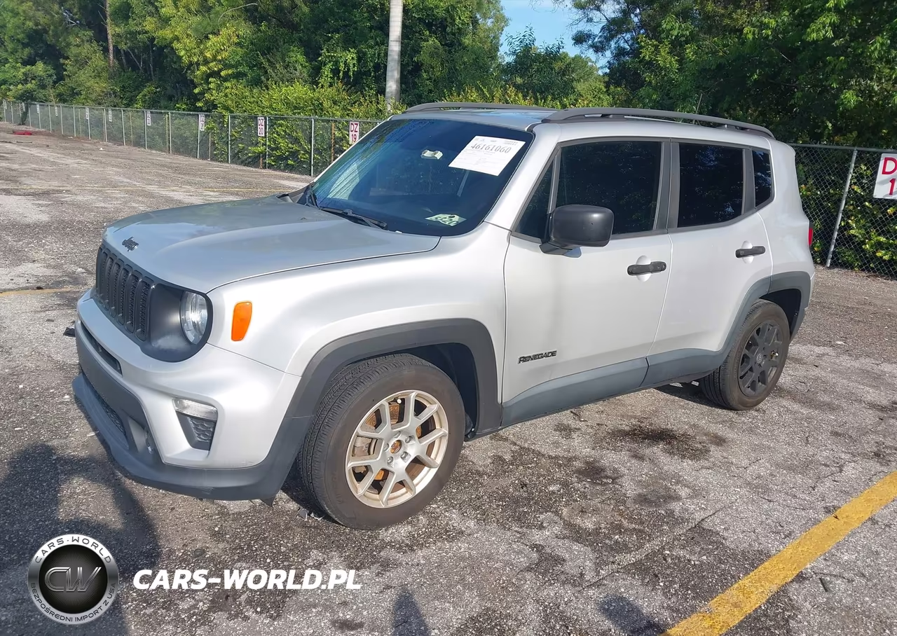 2020 Jeep Renegade Latitude Fwd VIN:ZACNJABB0LPL02844 - 2