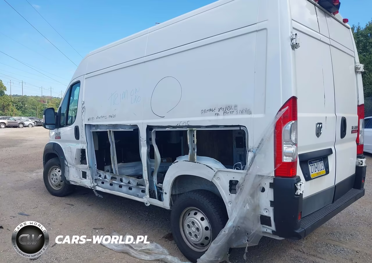 2022 Ram Promaster 1500 High Roof 136 Wb VIN:3C6LRVBG0NE122678 - 3
