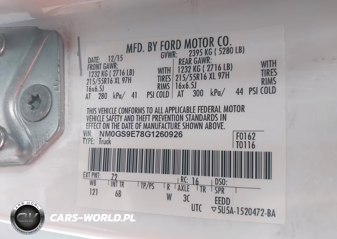 2016 Ford Transit Connect Xl VIN:NM0GS9E78G1260926 - 9