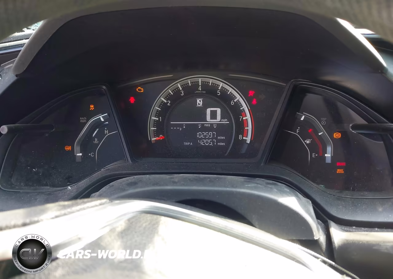 2018 Honda Civic Lx VIN:2HGFC4B50JH307393 - 7