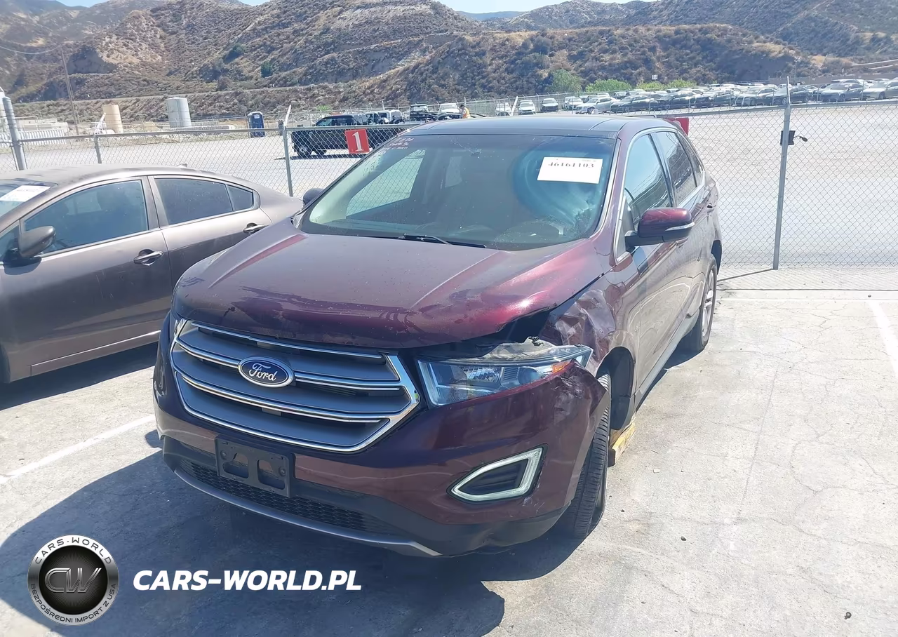 2018 Ford Edge Sel VIN:2FMPK3J83JBB73344 - 2