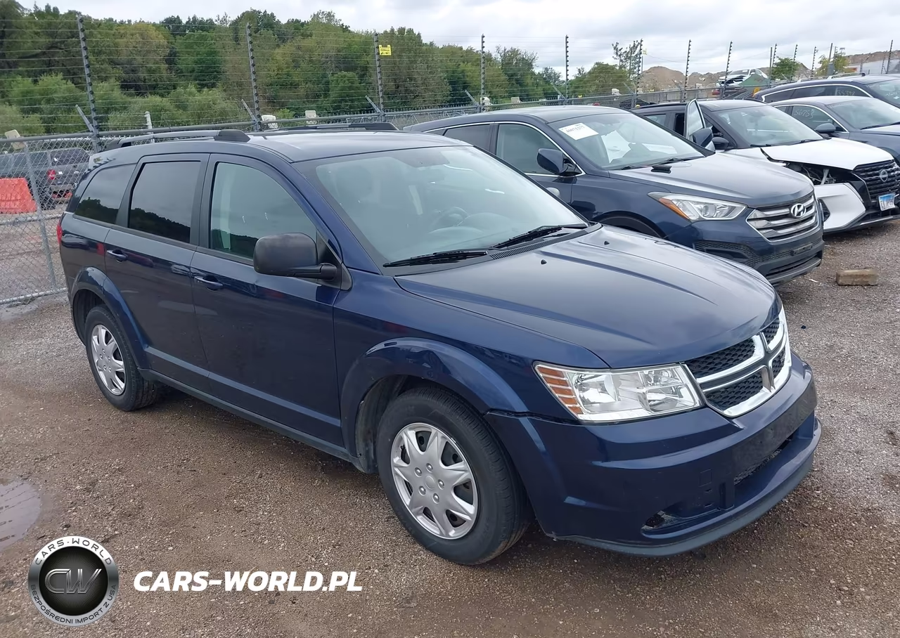 2017 Dodge Journey Se VIN:3C4PDCAB8HT638418 - 1