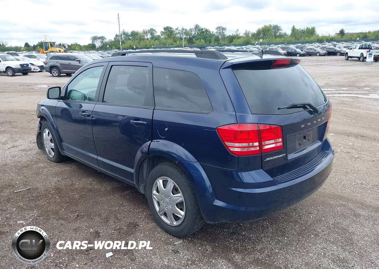 2017 Dodge Journey Se VIN:3C4PDCAB8HT638418 - 3