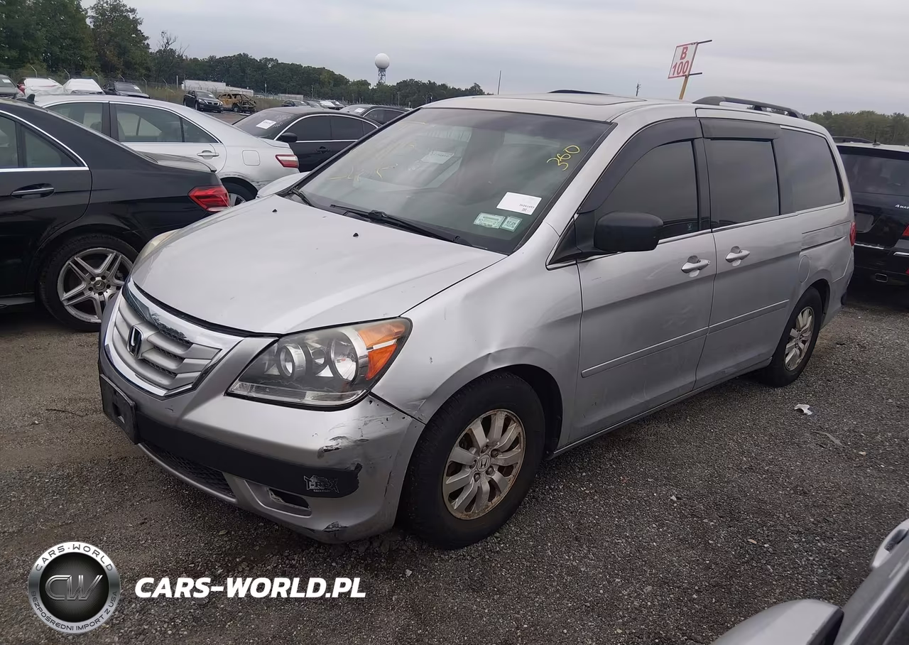 2010 Honda Odyssey Ex-L VIN:5FNRL3H66AB053197 - 2