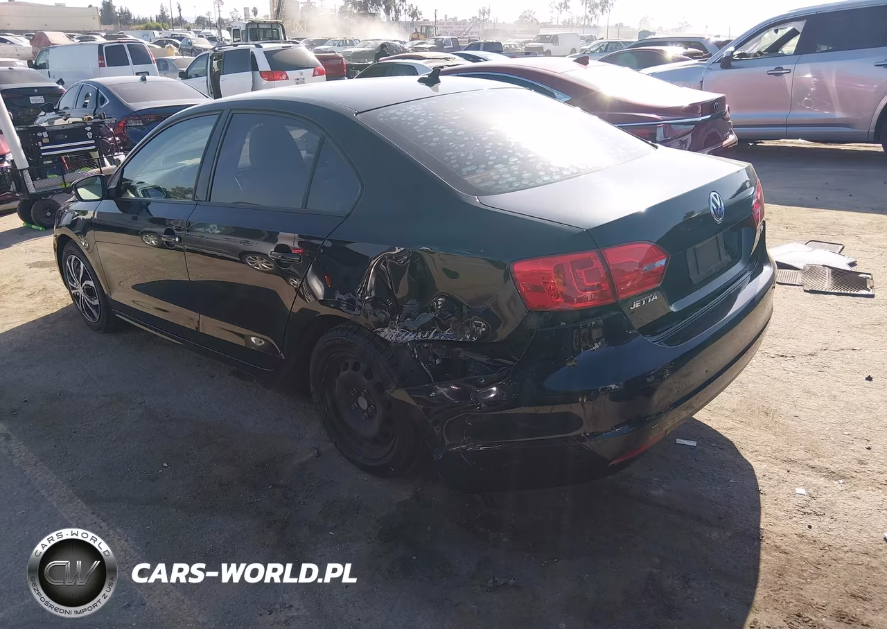 2014 Volkswagen Jetta 1.8T Se VIN:3VWD17AJ7EM222731 - 3