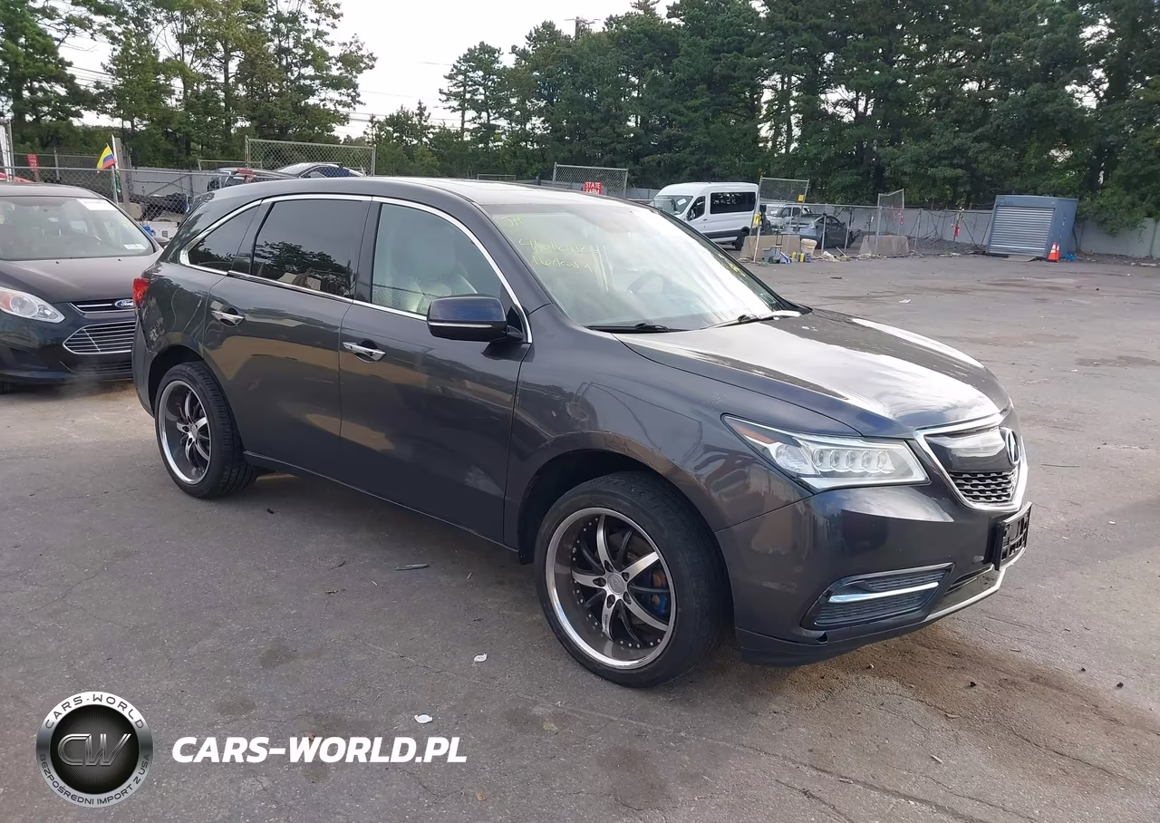 2016 Acura Mdx Acurawatch Plus Package VIN:5FRYD4H29GB043184 - 1
