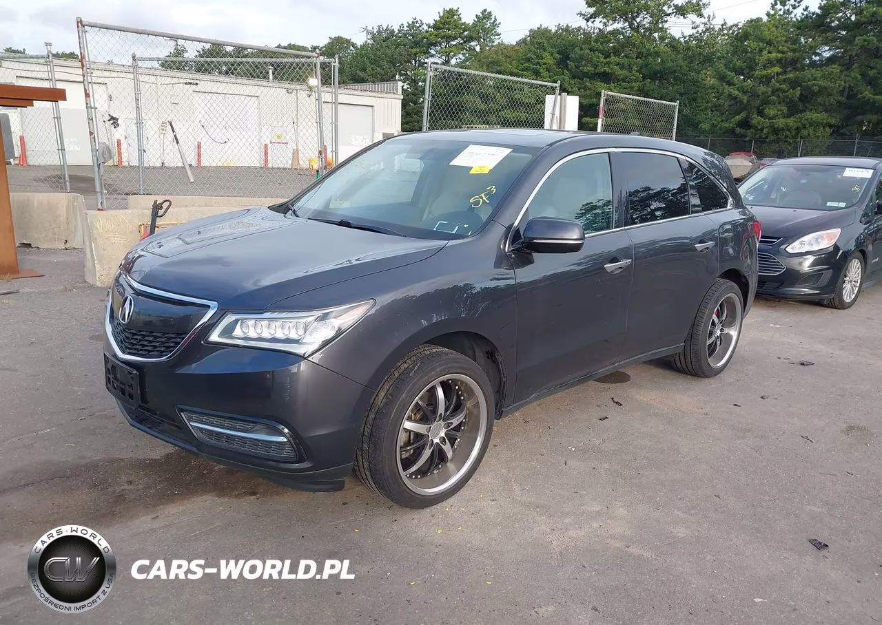 2016 Acura Mdx Acurawatch Plus Package VIN:5FRYD4H29GB043184 - 2