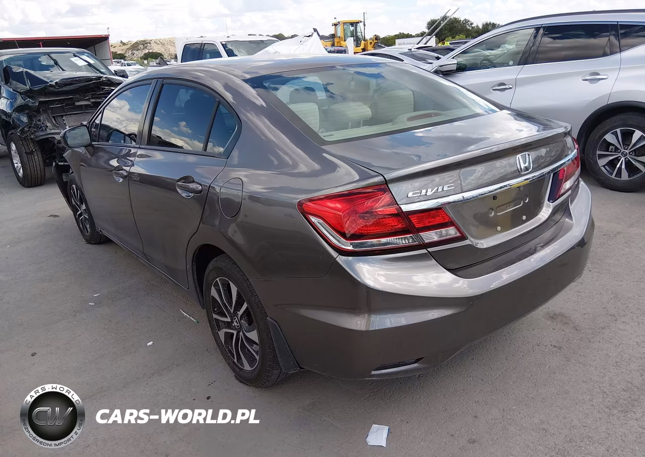 2015 Honda Civic Ex VIN:19XFB2F82FE101182 - 3