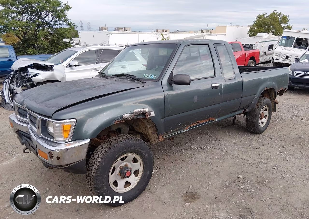 1993 Toyota Pickup 1-2 Ton Ex Long Whlbse Dx VIN:4TAVN13D9PZ127777 - 2