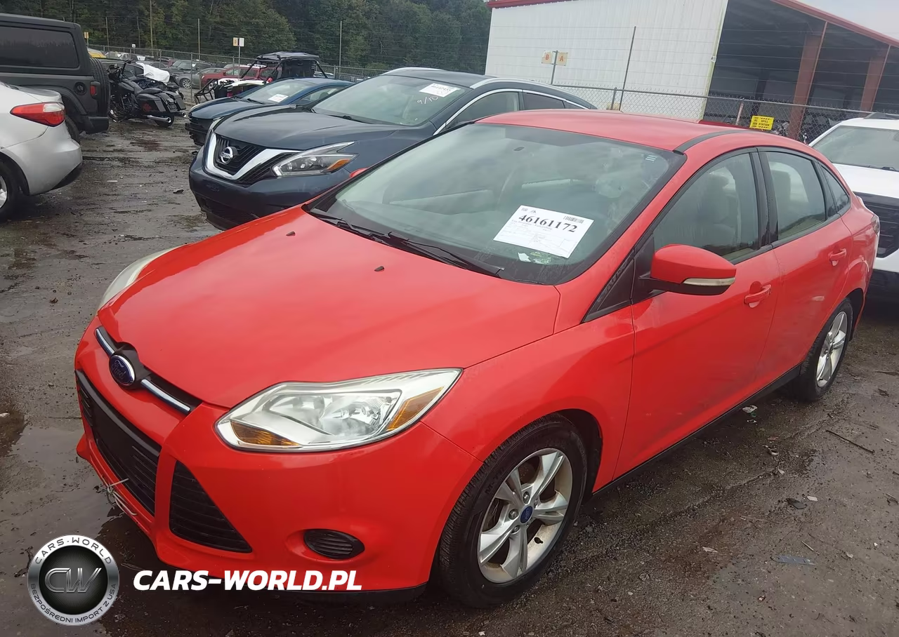 2013 Ford Focus Se VIN:1FADP3F24DL156124 - 2