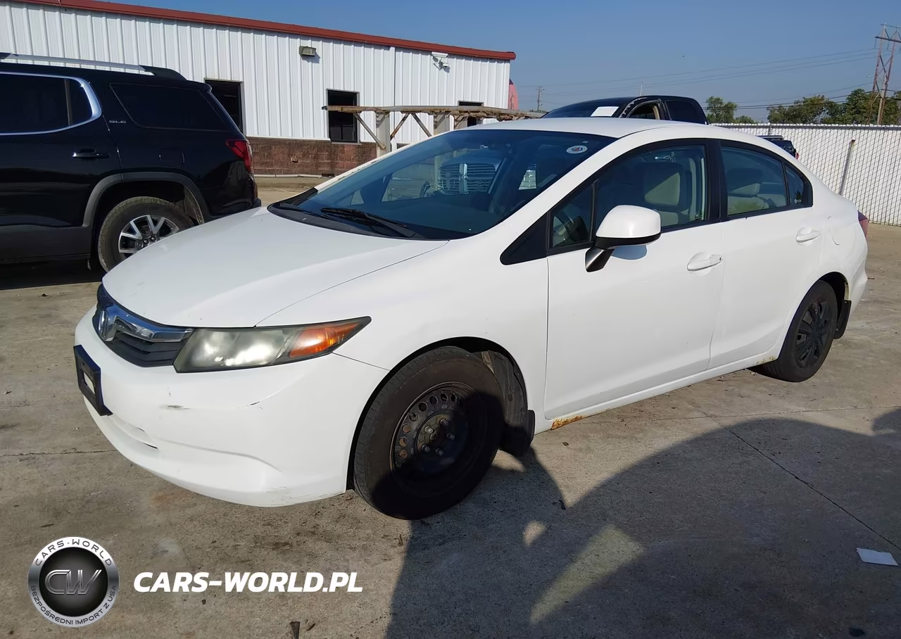2012 Honda Civic Lx VIN:2HGFB2F58CH335298 - 2
