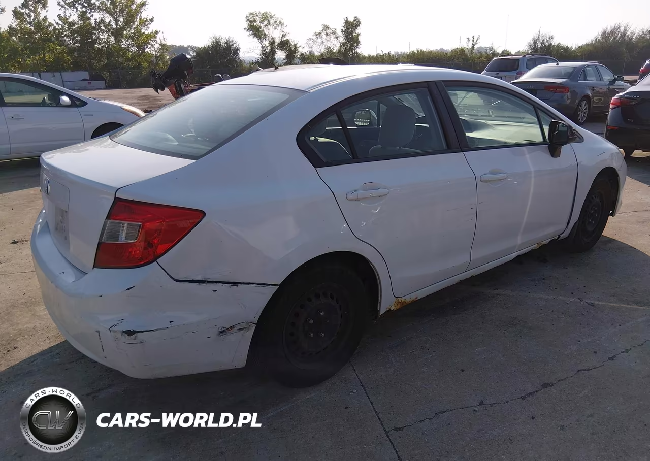 2012 Honda Civic Lx VIN:2HGFB2F58CH335298 - 4