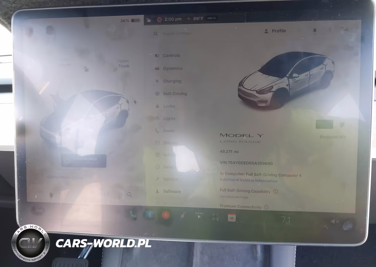 2025 Tesla Model Y Long Range Dual Motor Rear-Wheel Drive VIN:7SAYGDED5SA359690 - 18