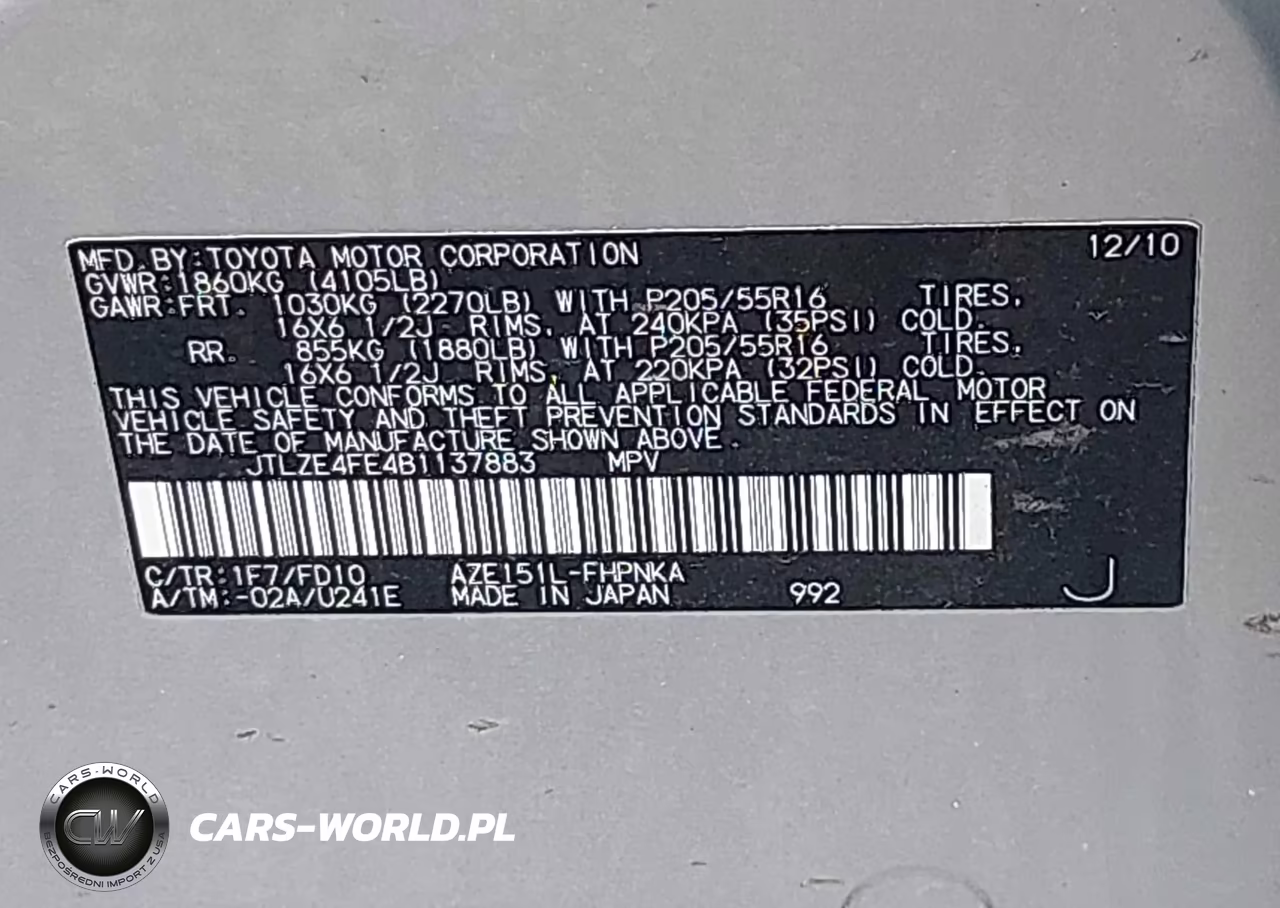 2011 Scion Xb VIN:JTLZE4FE4B1137883 - 9