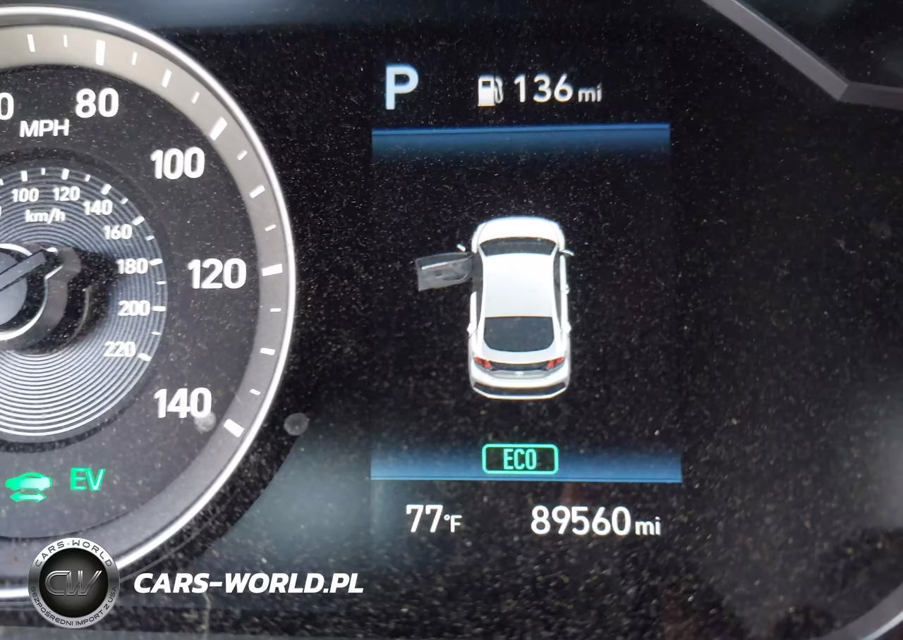 2020 Hyundai Ioniq Hybrid Blue VIN:KMHC65LC7LU218699 - 20