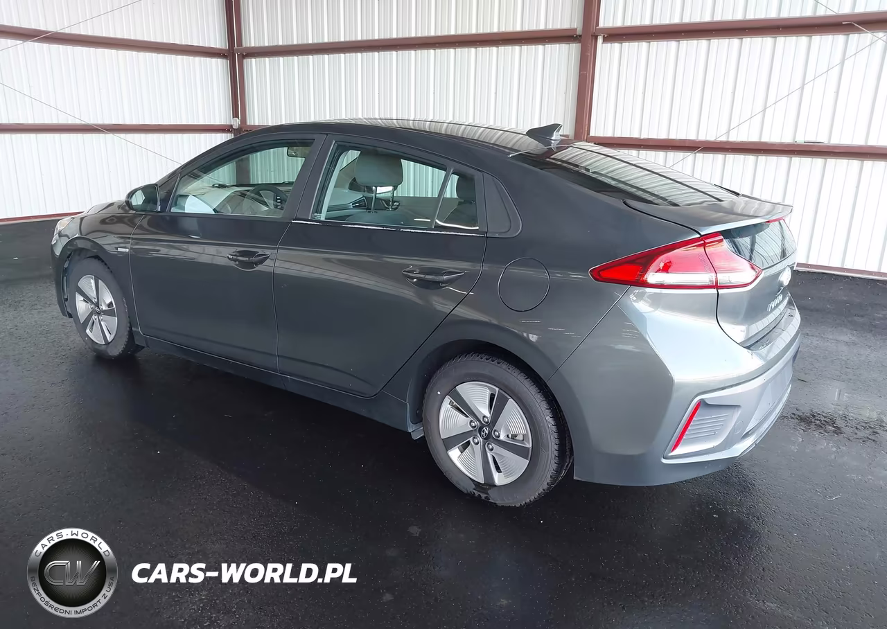 2020 Hyundai Ioniq Hybrid Blue VIN:KMHC65LC7LU218699 - 3