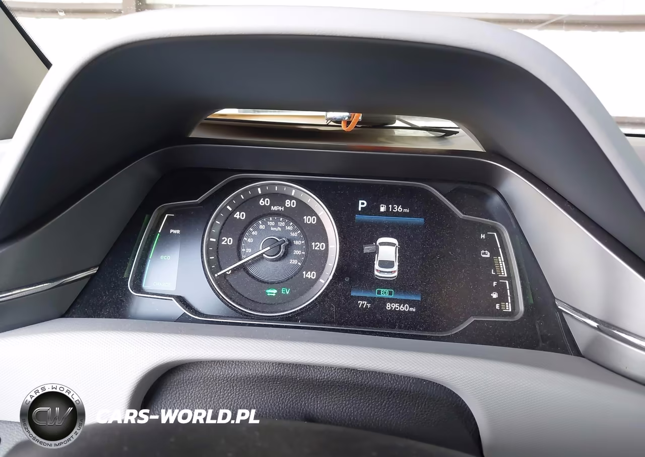 2020 Hyundai Ioniq Hybrid Blue VIN:KMHC65LC7LU218699 - 7