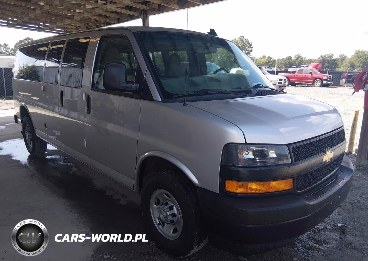 2022 Chevrolet Express Passenger Rwd 3500 Extended Wheelbase Ls VIN:1GAZGNFP1N1139374 - 1