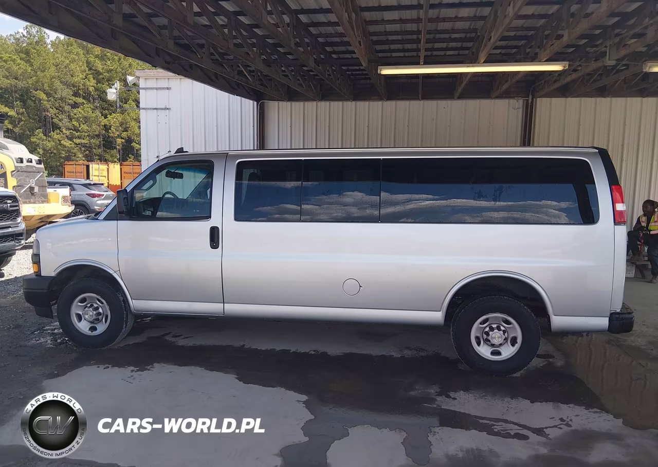 2022 Chevrolet Express Passenger Rwd 3500 Extended Wheelbase Ls VIN:1GAZGNFP1N1139374 - 19