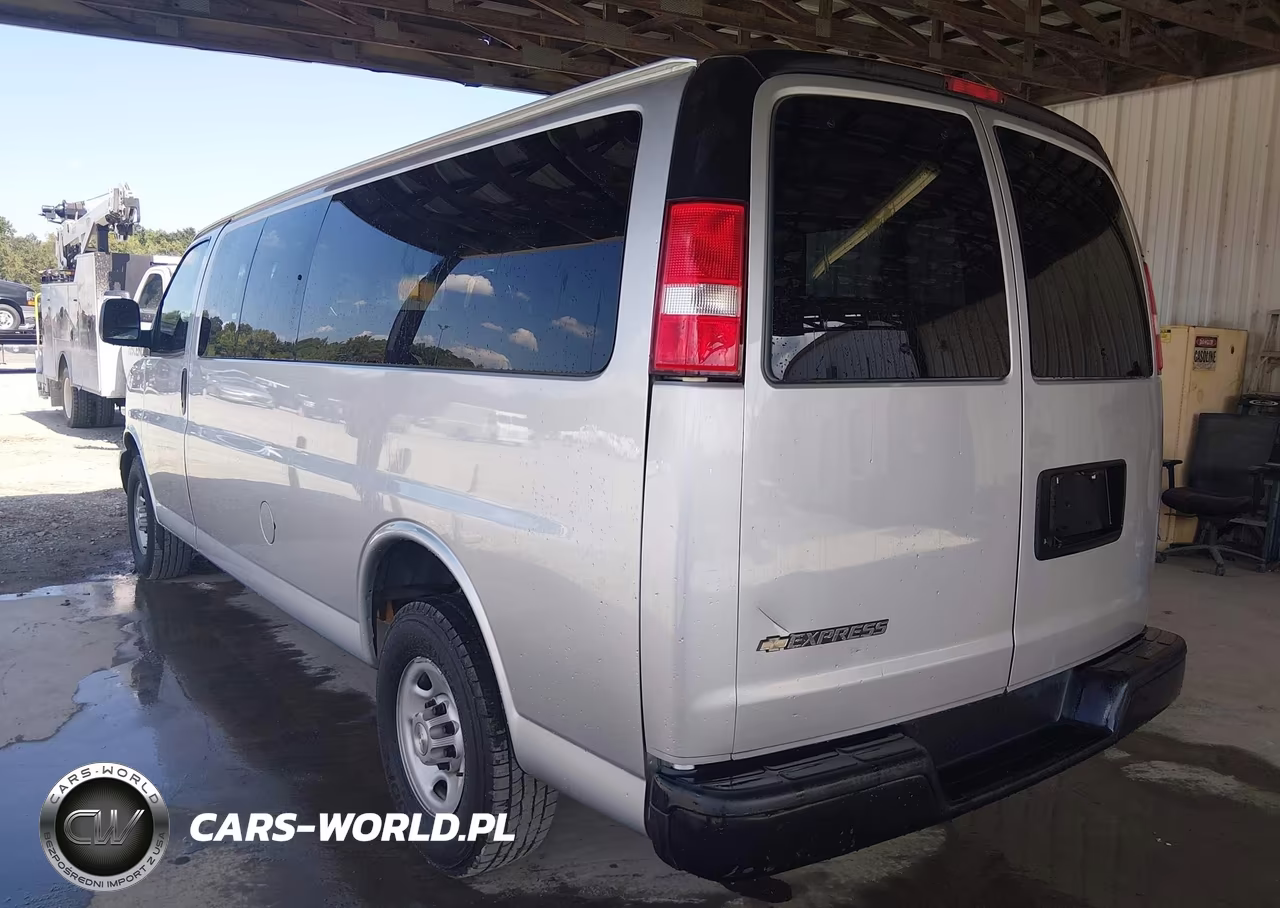 2022 Chevrolet Express Passenger Rwd 3500 Extended Wheelbase Ls VIN:1GAZGNFP1N1139374 - 3