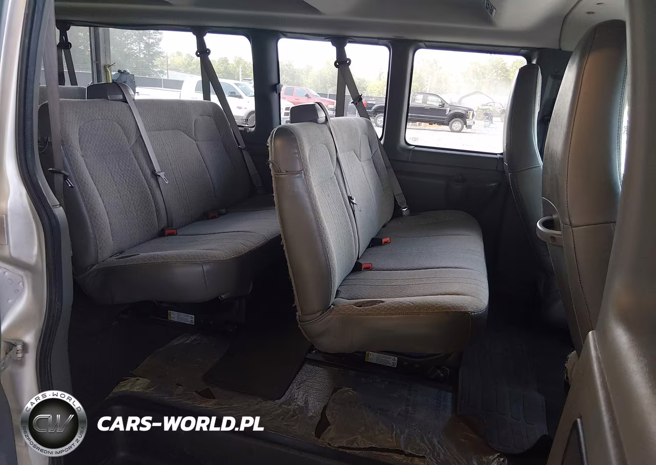 2022 Chevrolet Express Passenger Rwd 3500 Extended Wheelbase Ls VIN:1GAZGNFP1N1139374 - 8