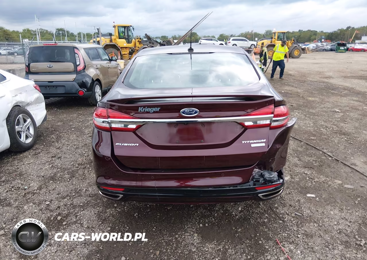 2017 Ford Fusion Titanium VIN:3FA6P0K97HR213336 - 16