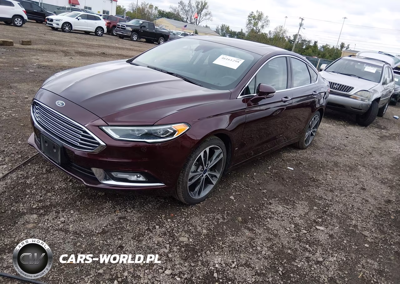 2017 Ford Fusion Titanium VIN:3FA6P0K97HR213336 - 2