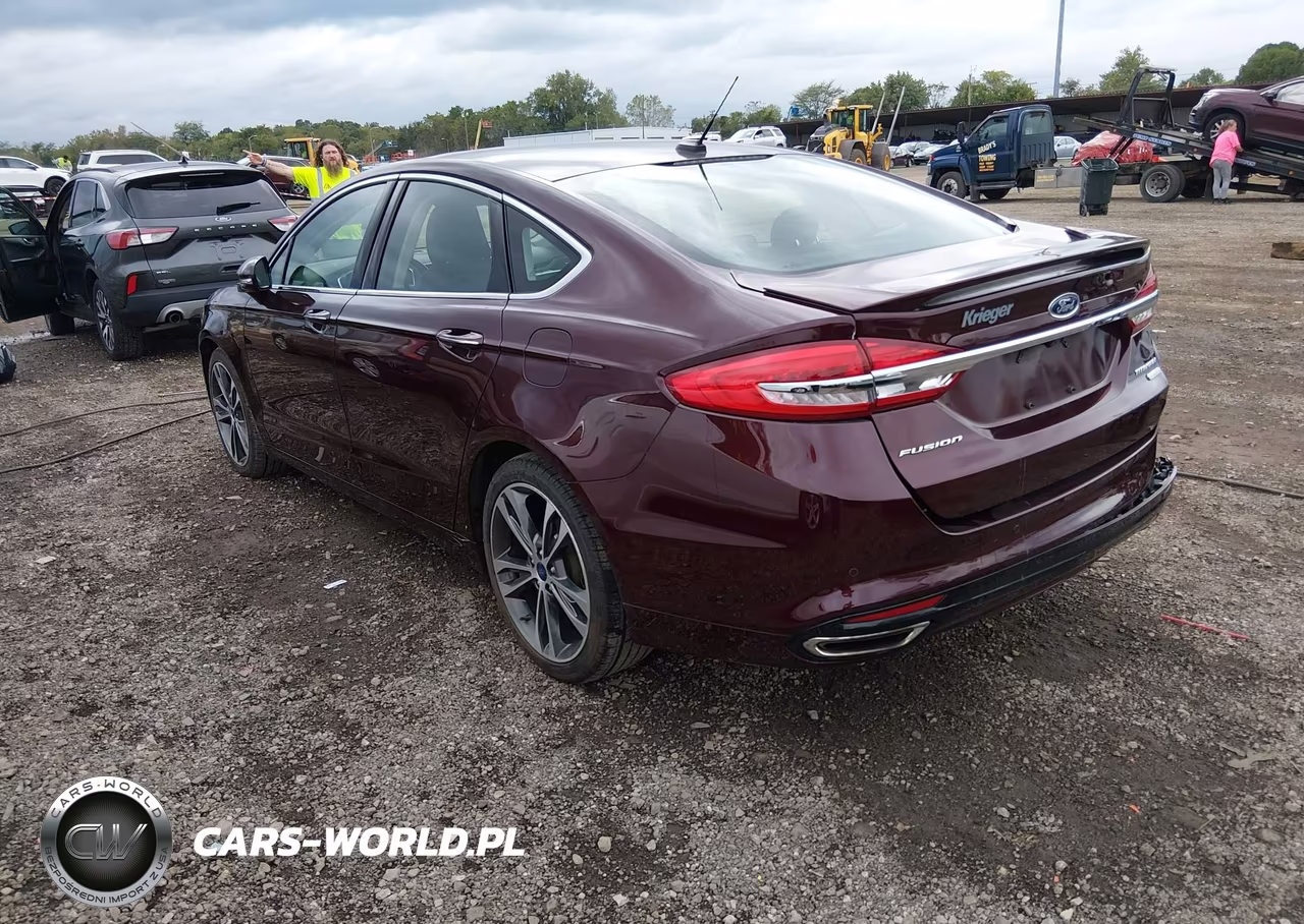 2017 Ford Fusion Titanium VIN:3FA6P0K97HR213336 - 3