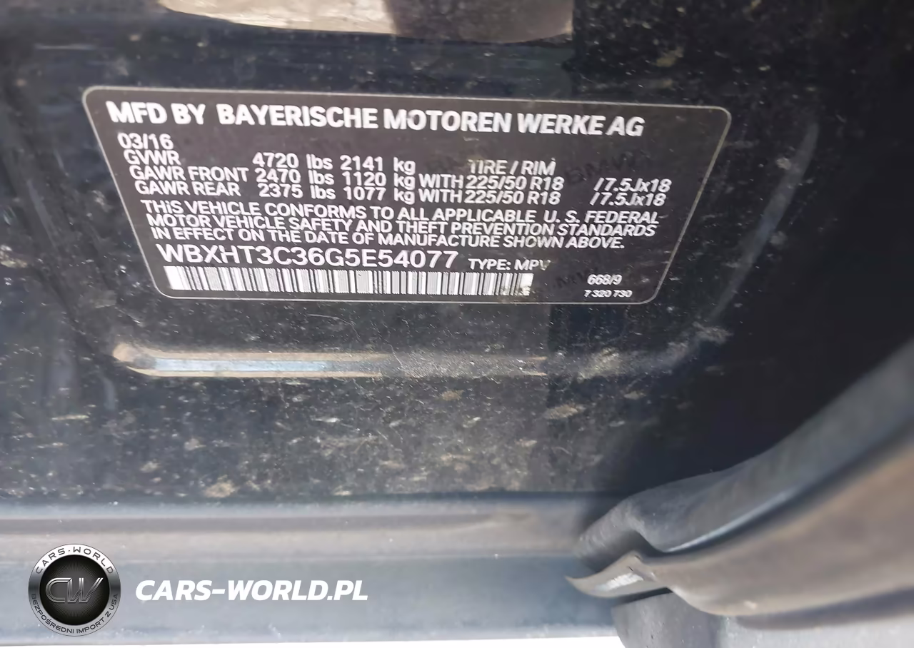 2016 BMW X1 xDrive28I VIN:WBXHT3C36G5E54077 - 9