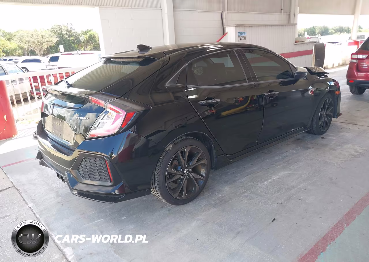 2018 Honda Civic Sport VIN:SHHFK7H40JU225234 - 4