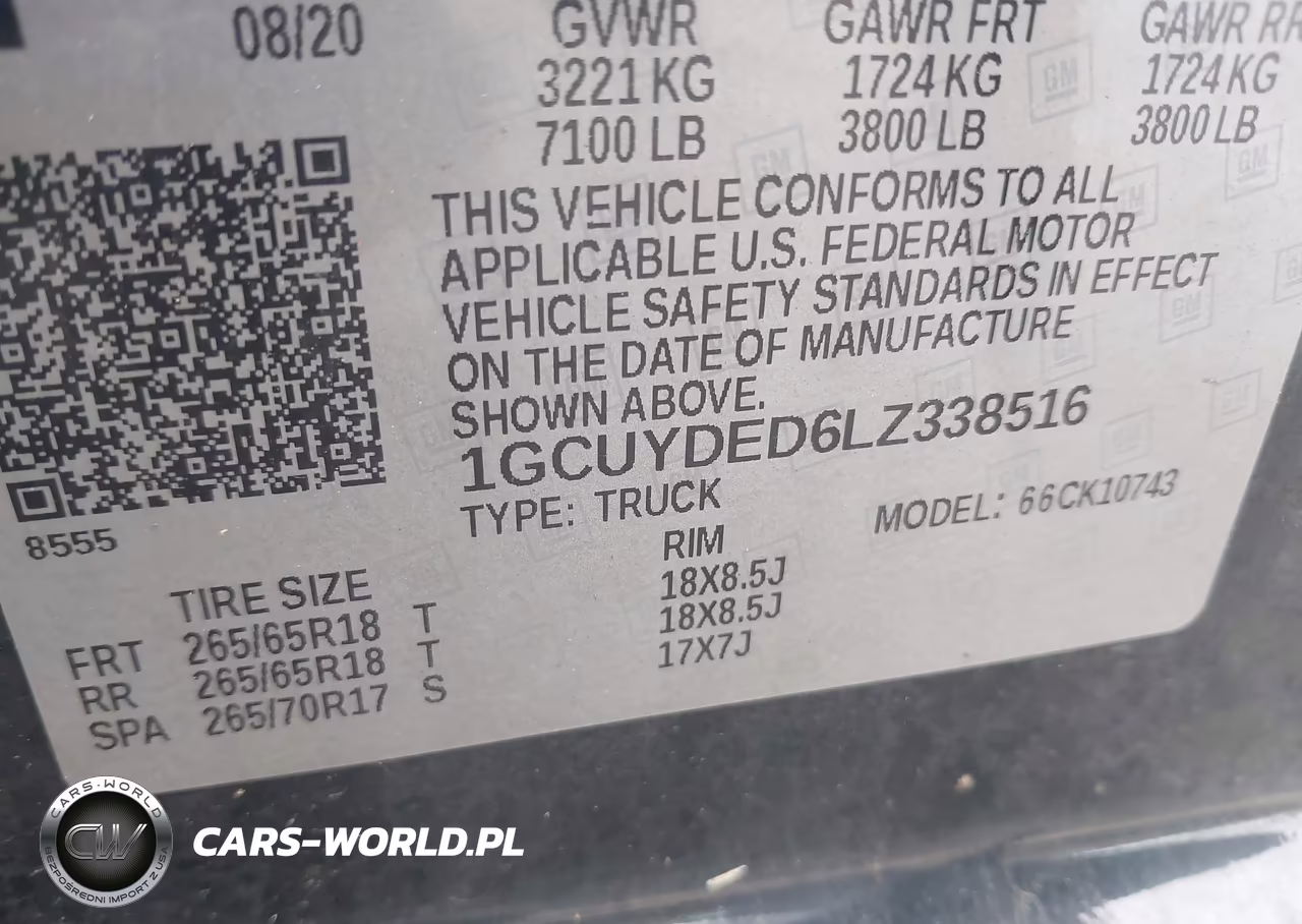 2020 Chevrolet Silverado 1500 4Wd Standard Bed Lt VIN:1GCUYDED6LZ338516 - 9