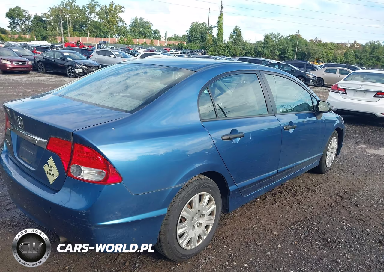 2010 Honda Civic Vp VIN:2HGFA1F33AH314691 - 4