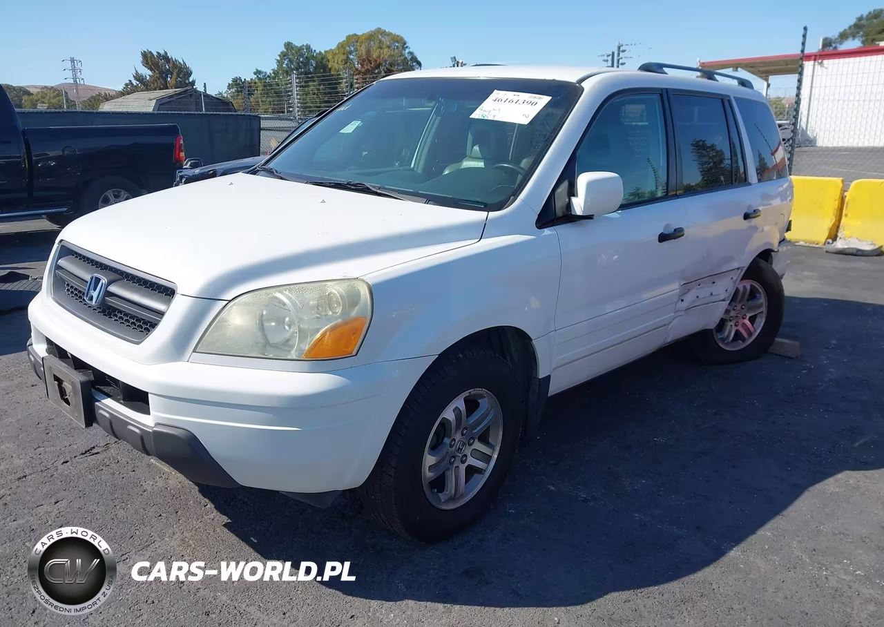 2004 Honda Pilot Ex-L VIN:2HKYF18524H579511 - 2