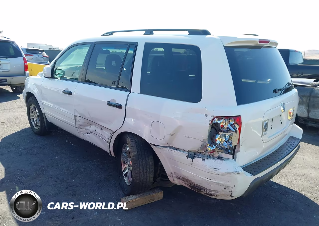 2004 Honda Pilot Ex-L VIN:2HKYF18524H579511 - 3