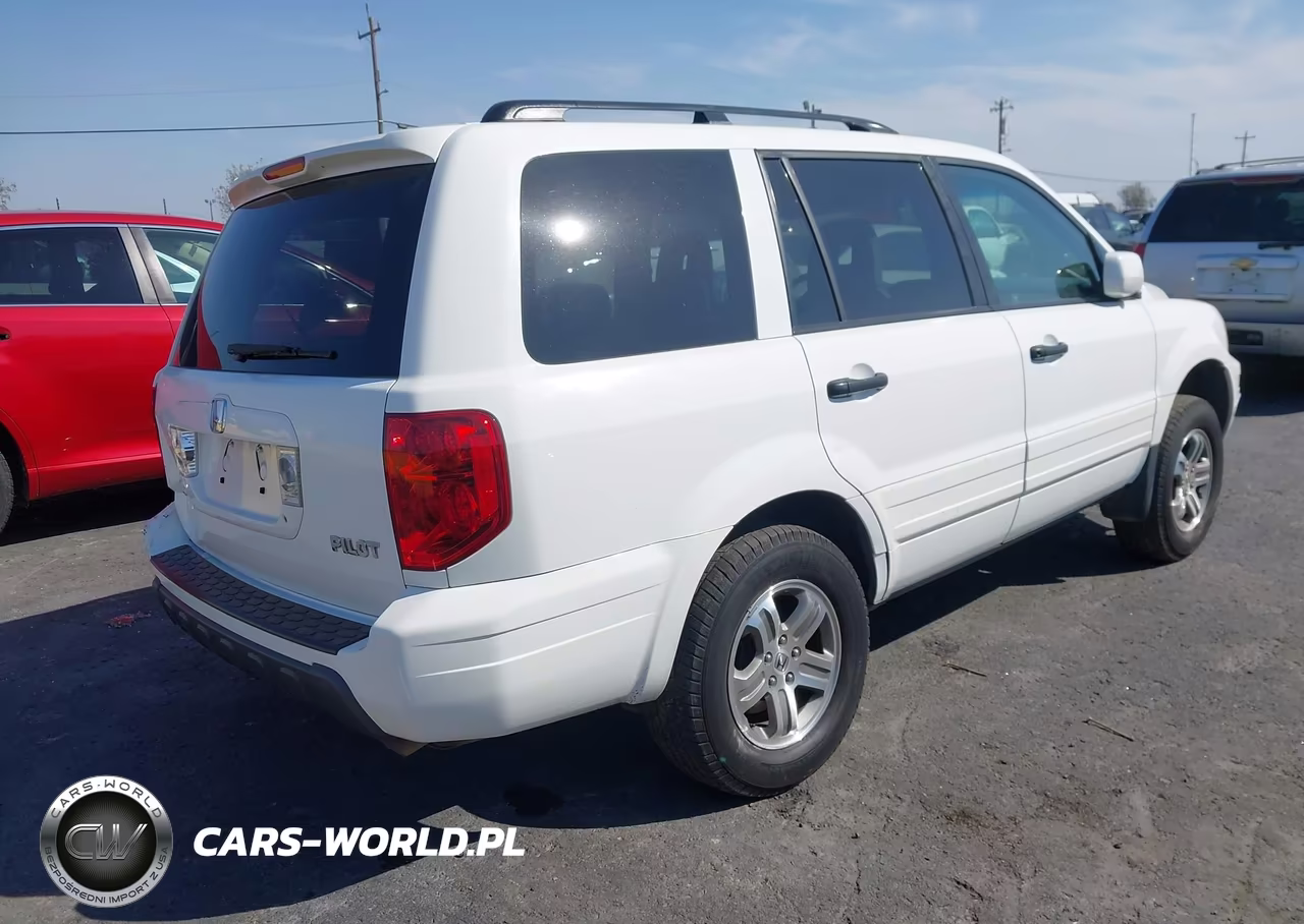 2004 Honda Pilot Ex-L VIN:2HKYF18524H579511 - 4